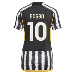 Juventus Paul Pogba #10 Koszulka Podstawowych Kobiety 2023-24 Krótki Rękaw